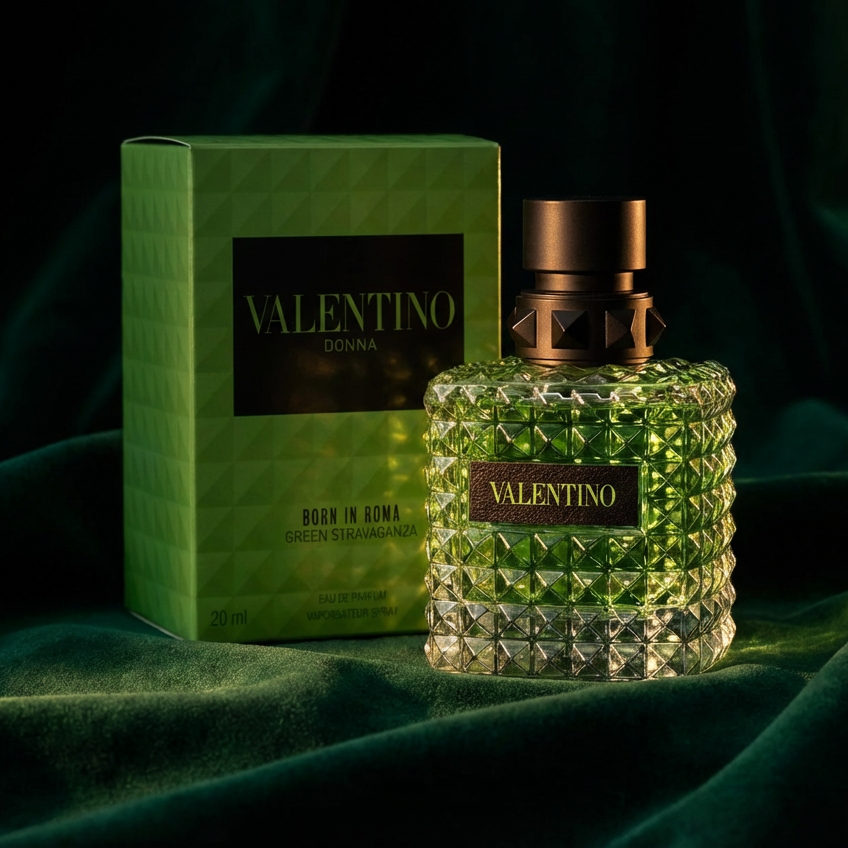 Born in Roma Green Stravaganza Donna