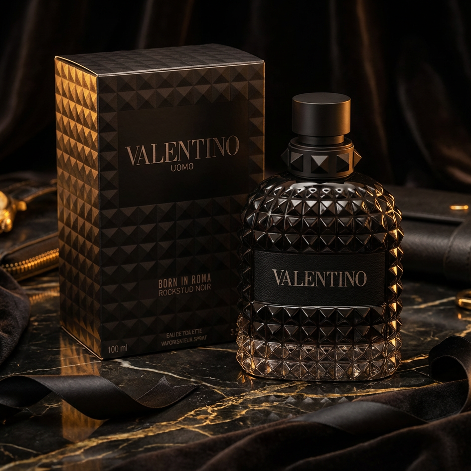 Born in Roma Rockstud Noir Uomo